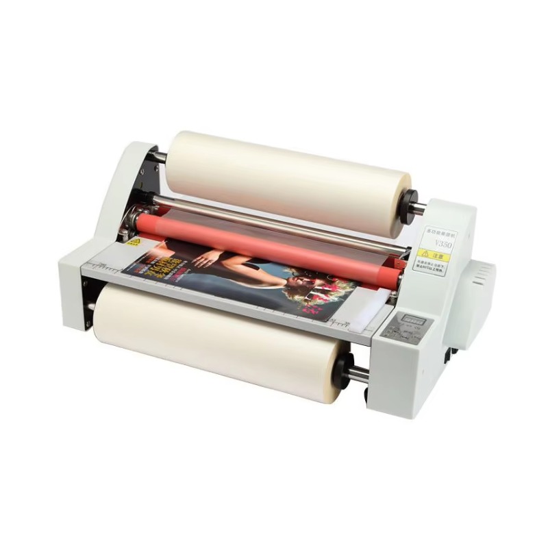 Laminator A3 Hot - 450mm 핫/콜드 라미네이터 기계, 수동 전기