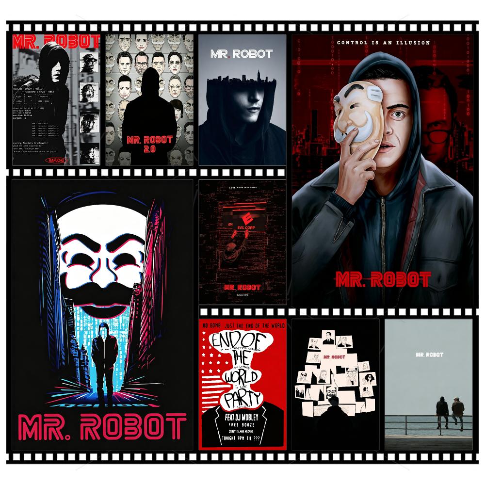 Office Print Tech - TV-Tech 심리 스릴러 미스터 로봇 포스터