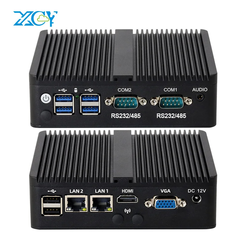 Thin Client Mini Pc - Intel Celeron 팬리스 산업용 IoT 미니