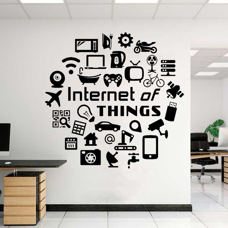 The Office It Tech - Tech vinyl wall decals 사물의 인터넷