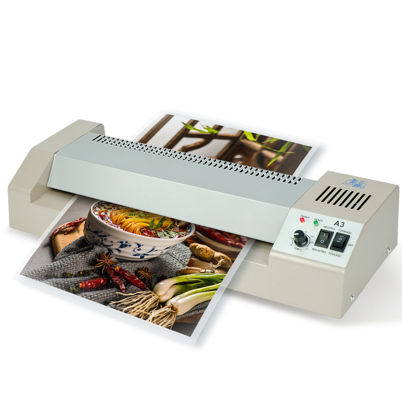 Laminator A3 Hot - 공장용 사진 라미네이팅 기계 LM-320 4롤
