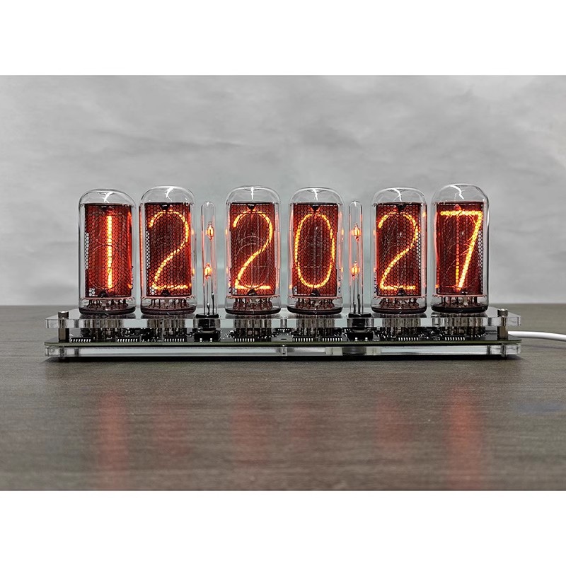 GHXAMP 6 자리 IN-18 Nixie 튜브 시계  - Tech Office Youtube 리뷰 및 가격