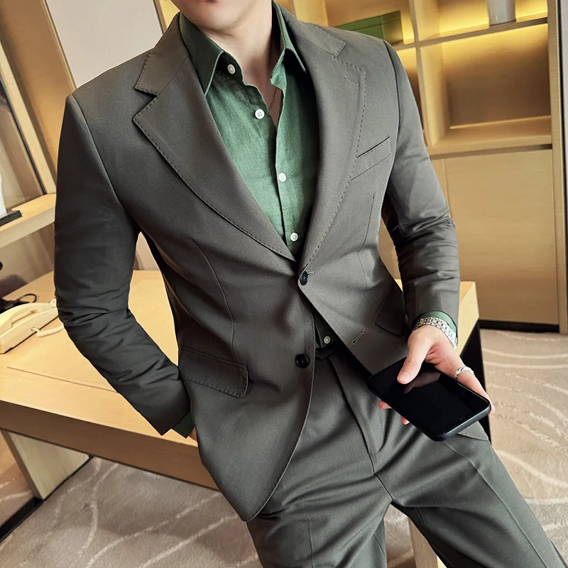 텐셀 하이테크 원단 남성 용수철 여름 얇은 정장 2 피 - Office Tech Jacket 리뷰 및 가격