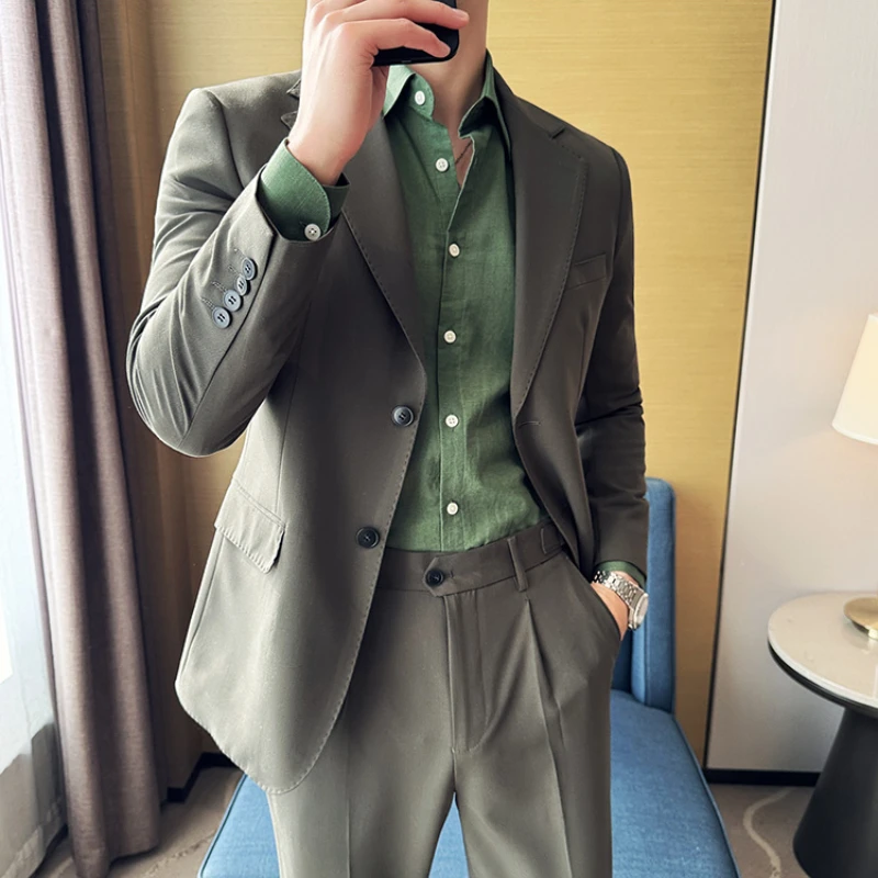 텐셀 하이테크 원단 남성 용수철 여름 얇은 정장 2 피 - Office Tech Jacket 리뷰 및 가격