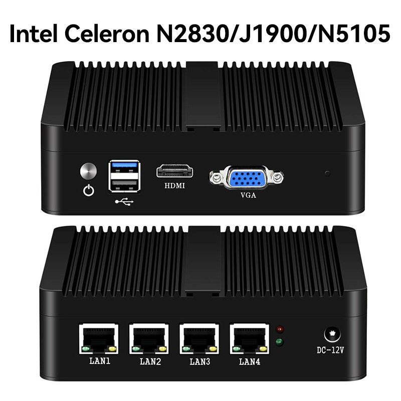 XCY 팬리스 미니 PC 인텔 N150 J4125 J6 - Thin Client Mini Pc 리뷰 및 가격